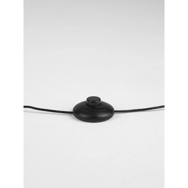 LUCES NOIR 9W 3000K dimmable LED floor lamp with fluted glass