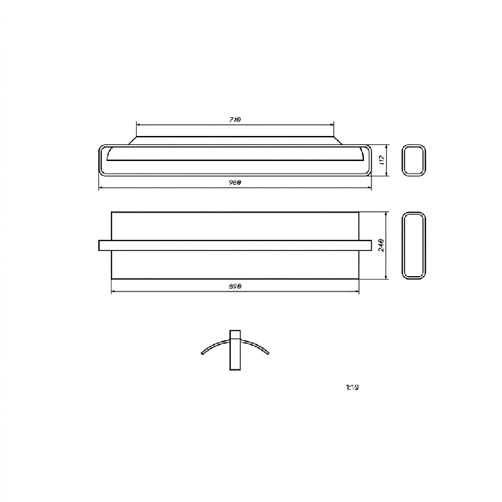 LOONARI VELORA WL 20W 3000K LED wall lamp exceptional reflected light