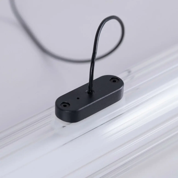 LOONARI RIVIA P podłużna lampa wisząca LED 3000K ryflowane szkło