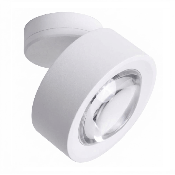 LOONARI CLARO regulowany reflektor sufitowy LED 3000K szklana soczewka