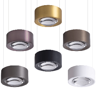 LOONARI CLARO P lampa wisząca LED 12W regulowany zwis, szkło optyczne