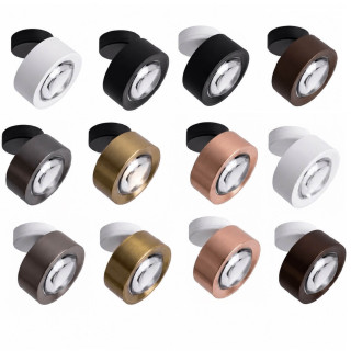 LOONARI CLARO SM adjustable LED ceiling fixture, 3000K, glass lens