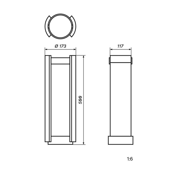 LOONARI ARIA słupek LED 50/70 cm IP65 rozświetl sw&oacute;j ogr&oacute;d z klasą