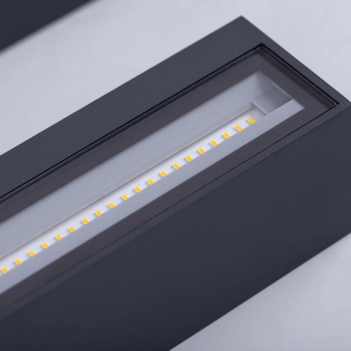 LOONARI MOLI outdoor wall lamp, up/down, LED, 3000K, 25cm/50cm