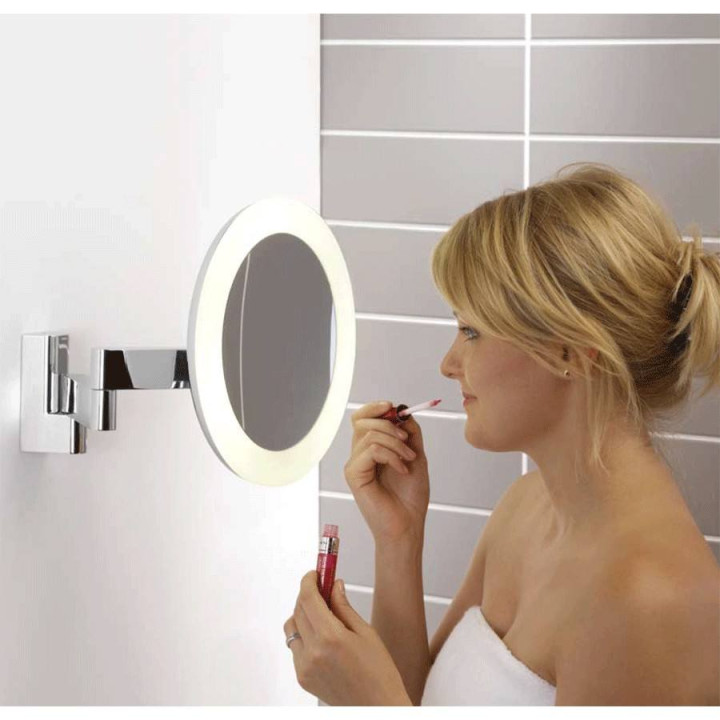 ASTRO Niimi Round 1163008 magnifying mirror chrome
