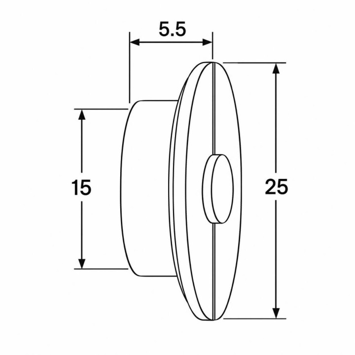 ALABASTRO AD345 okrągły kinkiet LED 25cm hiszpański alabaster 3000K