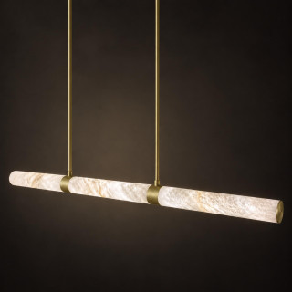 ALABASTRO AD337 podłużna lampa wisząca LED 150cm hiszpański alabaster