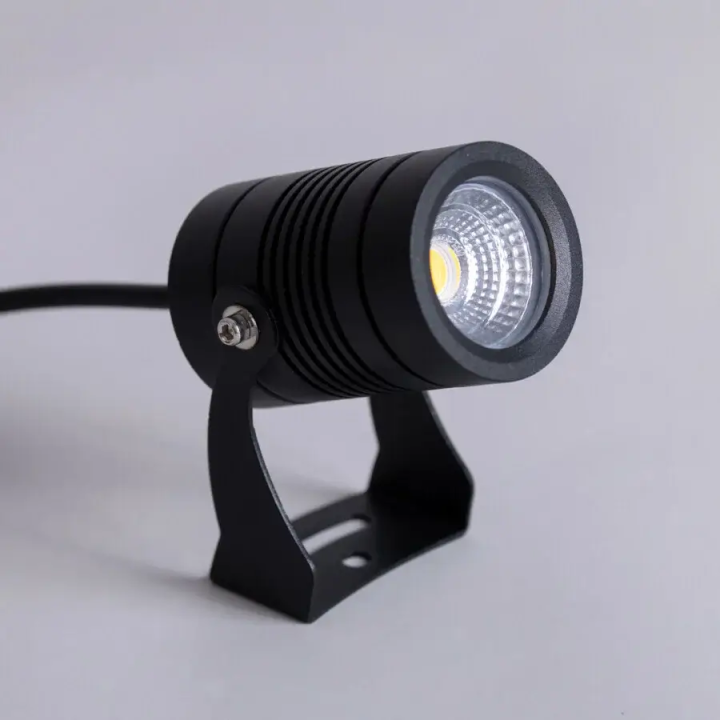 LOONARI VERSO reflektor ogrodowy LED 5W 24V IP67 czarny regulowany