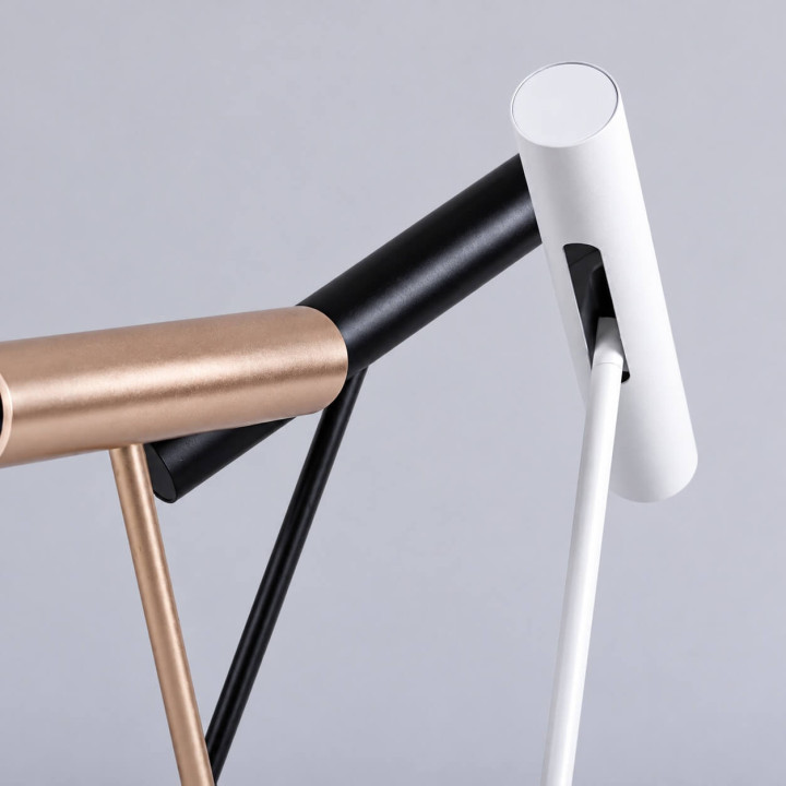 LOONARI STICK FL lampa podłogowa LED regulowany reflektor i ściemniacz