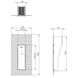 ASTRO Borgo Trimless 35