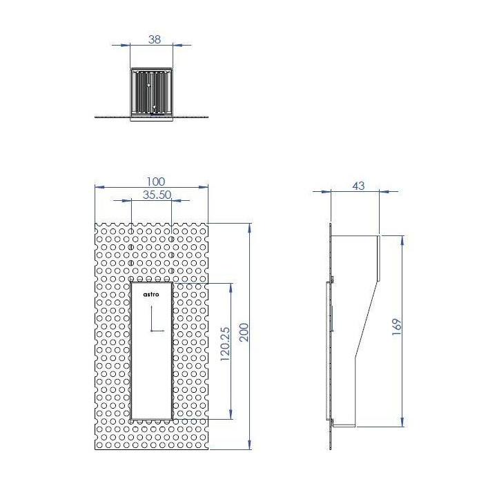 ASTRO Borgo Trimless 35