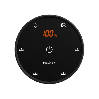 Knob Remote CCT wireless LED controller &ndash; CCT and brightness adjustment