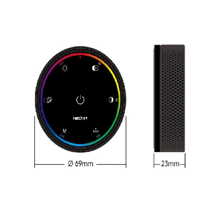 Knob Remote K6 kontroler obrotowy RF 2.4GHz RGB+CCT płynne sterowanie