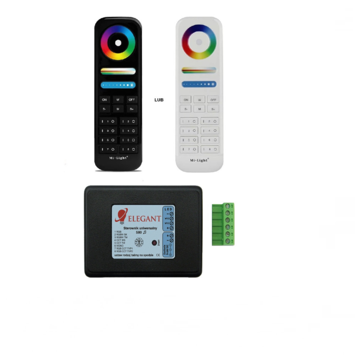 Elegant S80 5V-24V digital LED controller reacts to music