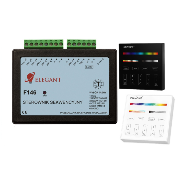 Elegant F146 universal LED controller &ndash; ideal for hallways and stairs