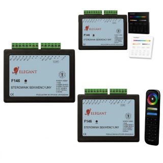 Elegant F146 universal LED controller &ndash; ideal for hallways and stairs