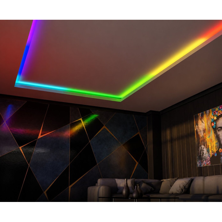 Uniwersalny cyfrowy sterownik LED Elegant S80 5V-24V reaguje na muzykę