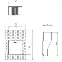 ASTRO Borgo Trimless 65 LED