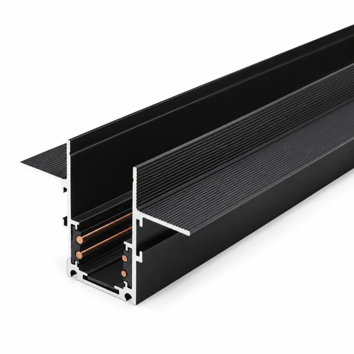 SLED MULTILINE trimless recessed magnetic track 12,5mm white, black