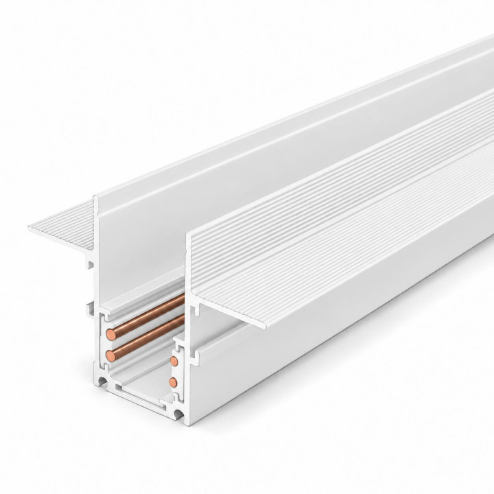 SLED MULTILINE trimless recessed magnetic track 12,5mm white, black