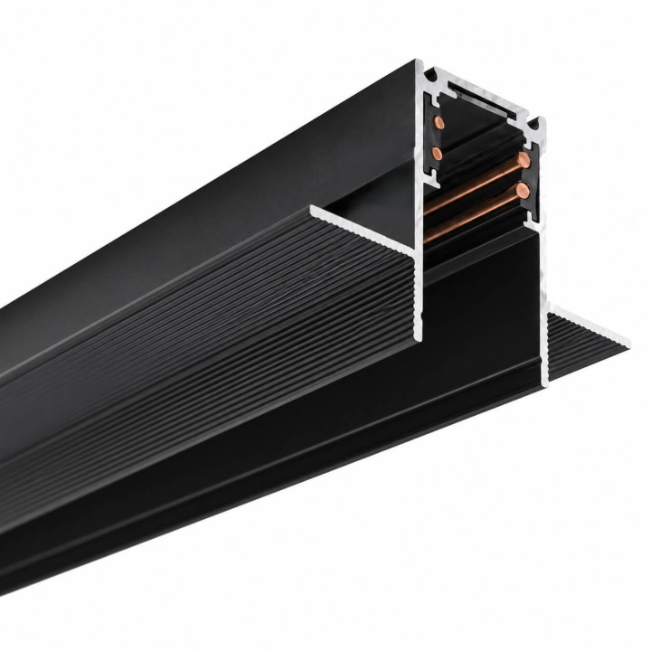 SLED MULTILINE trimless recessed magnetic track 12,5mm white, black