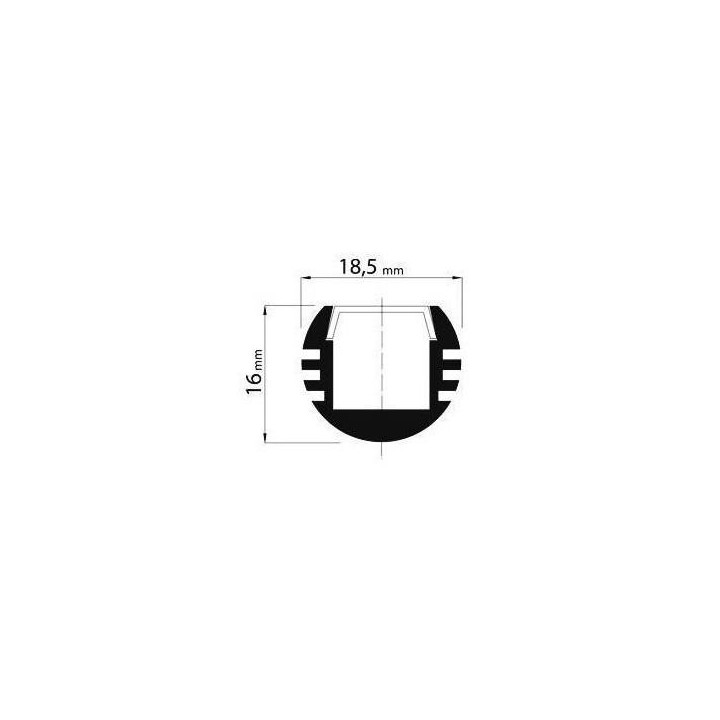 Profil led PDS - O anodowany 1m