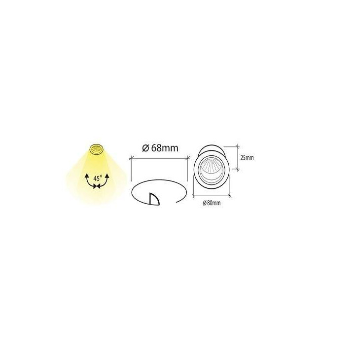 BPM HALKA 4217 LED 10W, 7W