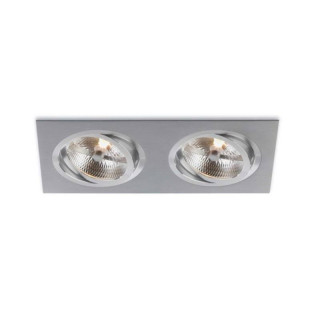 BPM Aluminio Plata 3051-2xQR111 12V