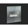 mounted LED luminaire Sona PT 14V DC Ledix with square frame