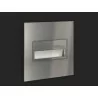 mounted LED luminaire Sona PT 14V DC Ledix with square frame