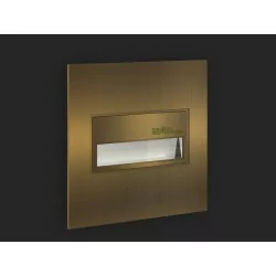 mounted LED luminaire Sona PT 14V DC Ledix with square frame