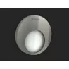 Aluminum Round LED luminaire Muna PT 230V AC Ledix