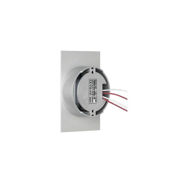 WALL DUO aluminum, stainless steel