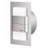 WALL DUO aluminum, stainless steel