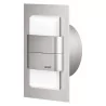 WALL DUO aluminum, stainless steel