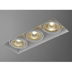 AQUAFORM SQUARES 50x3 trimless 230V recessed 37013