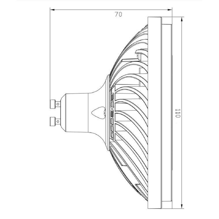 LEDECCO DOMO LED ES111 10W