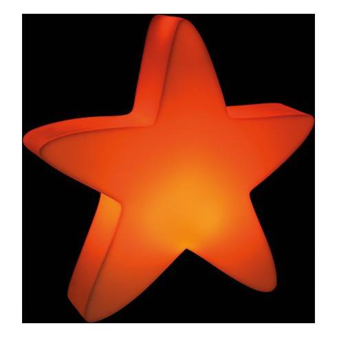 Lumenio Gwiazda LED 50cm pomarańczowy