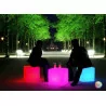 MOREE Stolik/pufa Cube LED Accu Outdoor 09-01-02