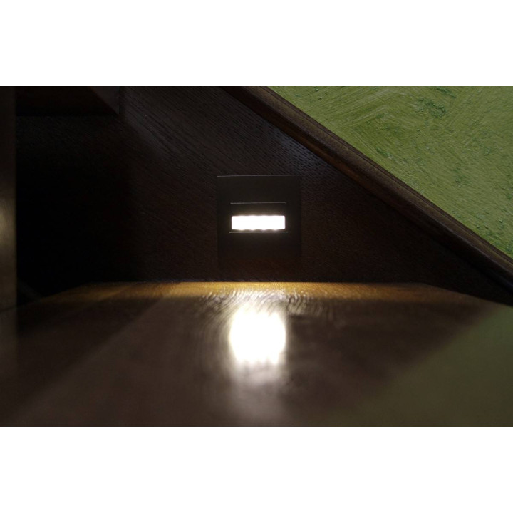 LEDIX Oprawa LED Sona PT 14V DC ramka kwadratowa Aluminium