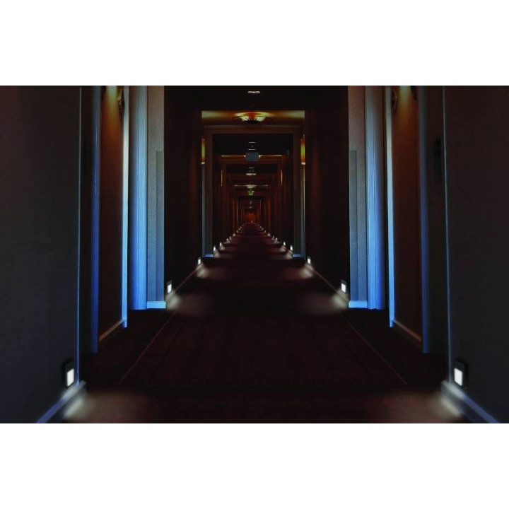 Moza PT 14V DC is recessed staircase. It is equipped with 4 LEDs