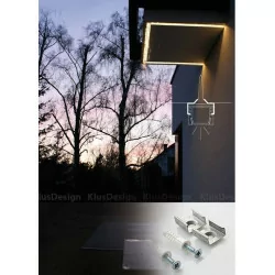 Profil led MICRO - ALU anodowany 1m