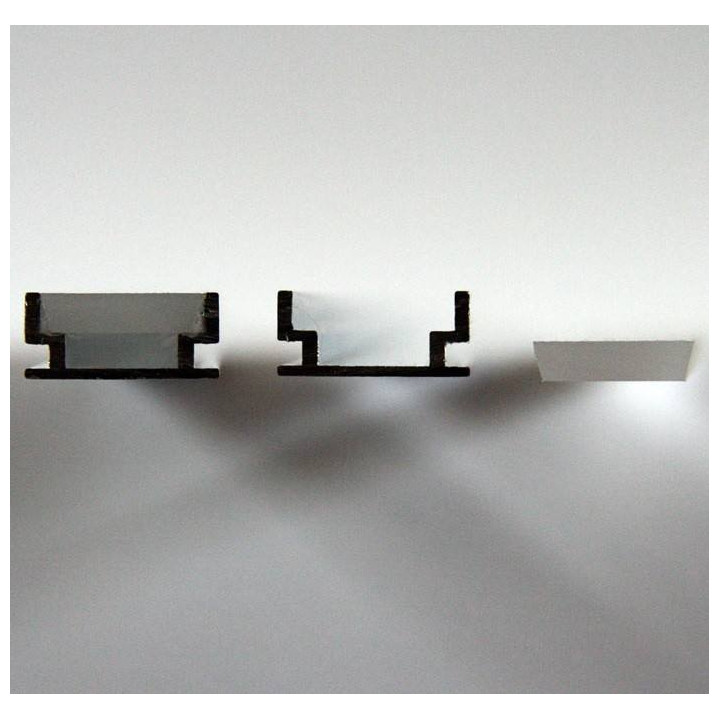 Set profile led HR-ALU waterproof casing milk + 2m