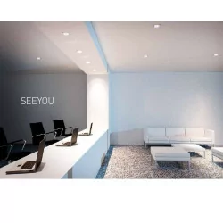 Square recessed LED REDLUX Seeyou 16W R10300