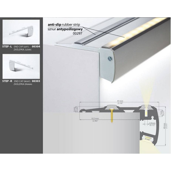 Profil led STEP