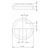 ASTRO Altea 1133002 Bathroom ceiling IP44 chrome