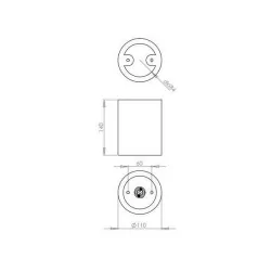 ASTRO Osca Round, Square 140 Downlight