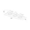 ASTRO Taro Triple 5650, 5651 Interior downlight