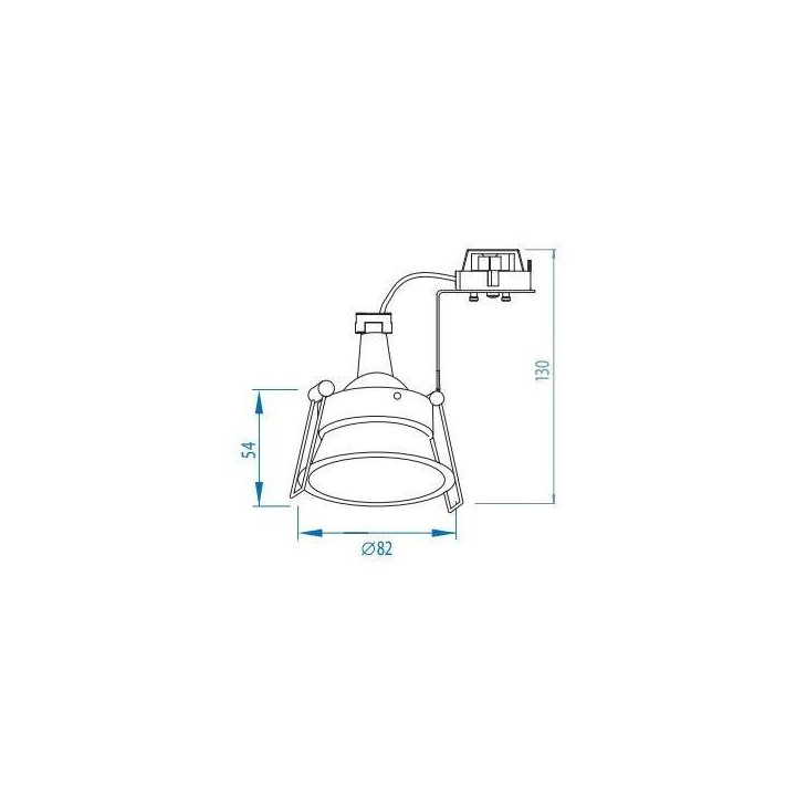 ASTRO Minima Round Fixed 230V 1249002, 1249015