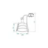 ASTRO Minima Fixed 230V 5643 white downlight